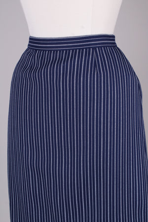 Stribet nederdel. 1960. Xs