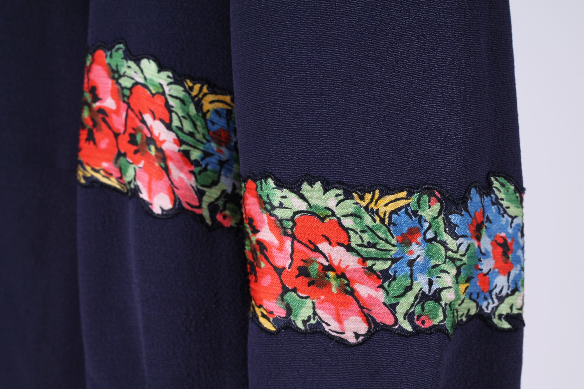 Solgt vintage tøj - Kjole i silke 1930. M - Solgt - Vintage Divine - 9