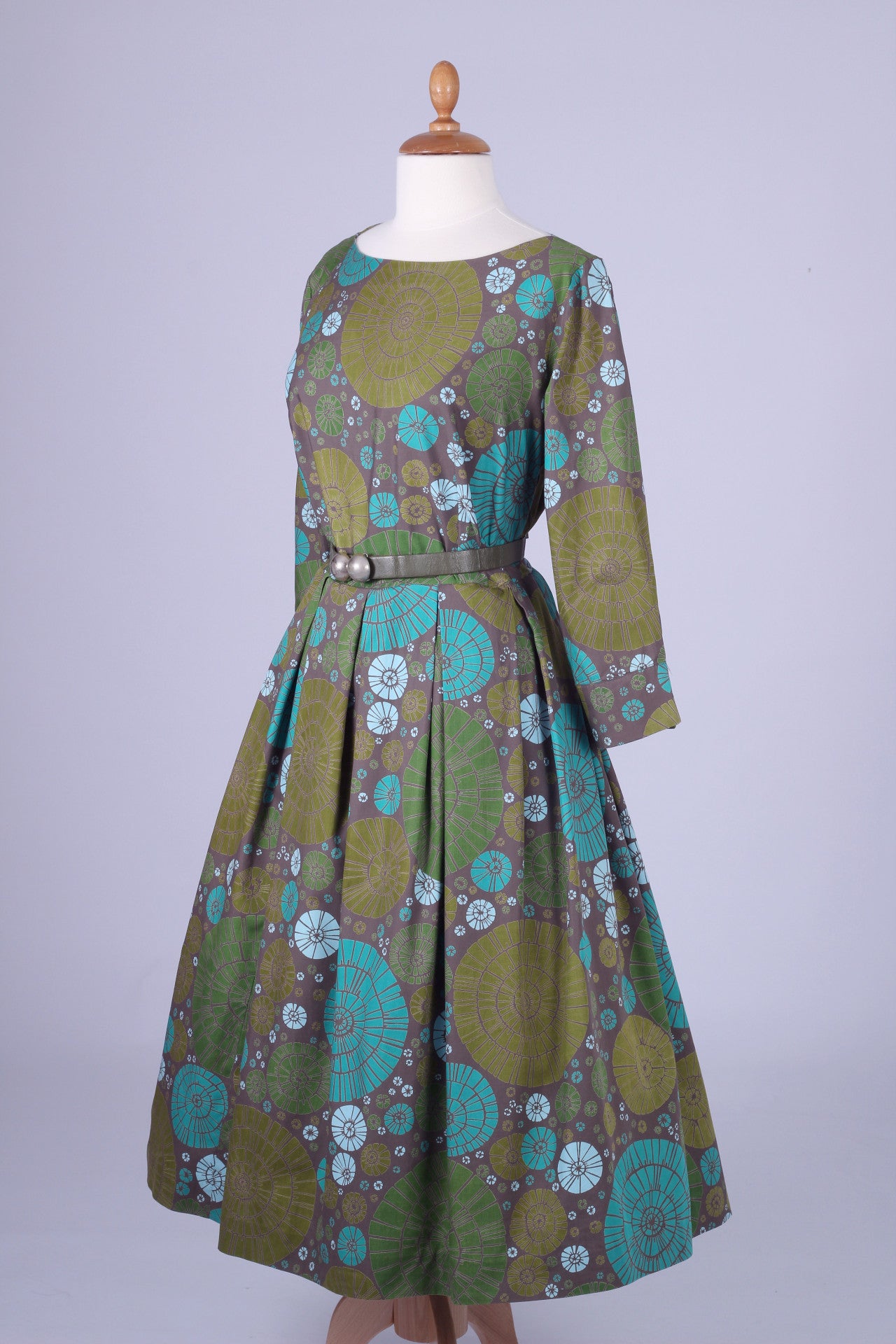 Kjole med print 1950. 1 L