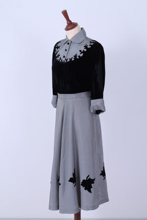 Solgt vintage tøj - Hverdagskjole 1940. S-M - Solgt - Vintage Divine - 4