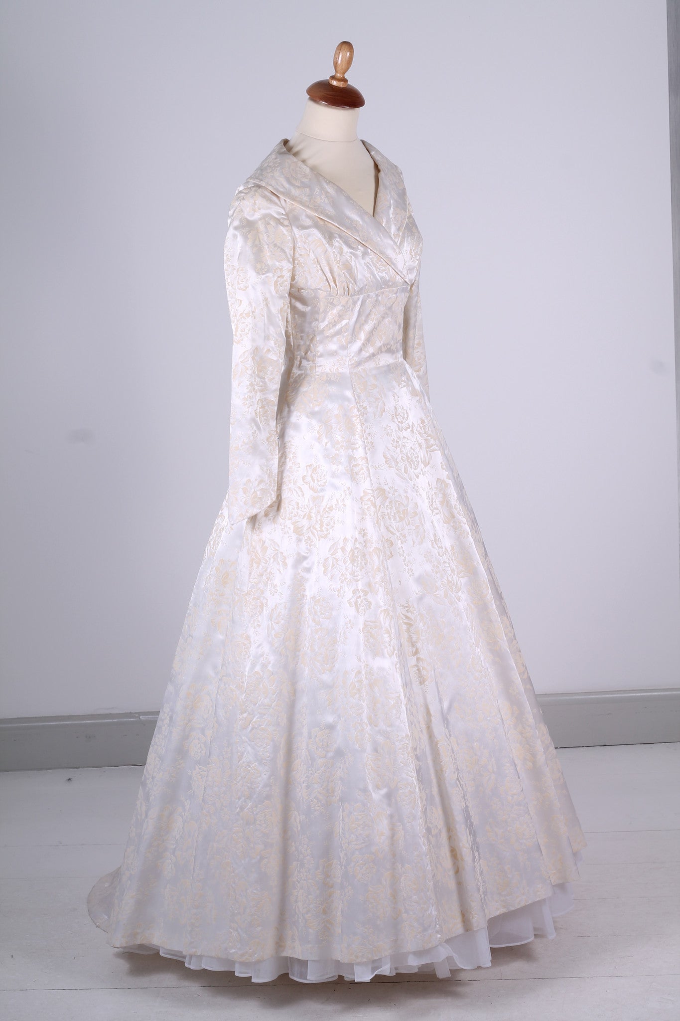 Vintage tøj - Smuk brudekjole 1958, S - Vintage kjoler fra 1950'erne - Vintage Divine - 2