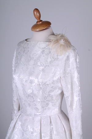 Vintage tøj - Brudekjole 1960. S - Vintage kjoler fra 1960'erne - Vintage Divine - 4