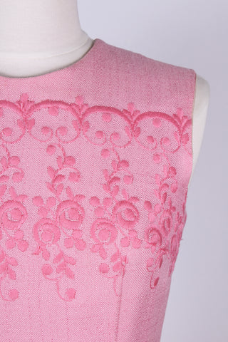 Lyserød sommerkjole. 1960. S