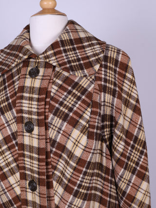 Ternet frakke, uld, 1950. L-XL