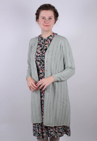 1930'er vintage style sommerfrakke  - Æblegrøn - Isabel