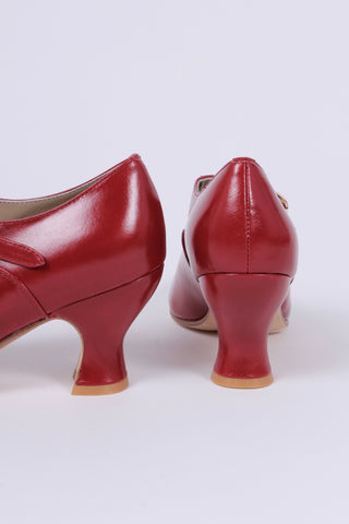 1920'er Mary Jane pumps - Rød - Yvonne