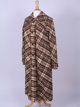 Ternet frakke, uld, 1950. L-XL