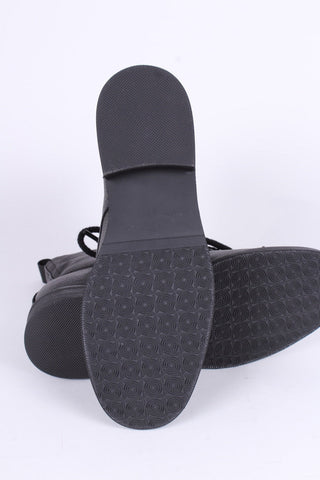 Dame / unisex 1940'er militær snørestøvler-Sort-Robbie