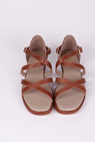 1950'er sandal - Brun - Sophia