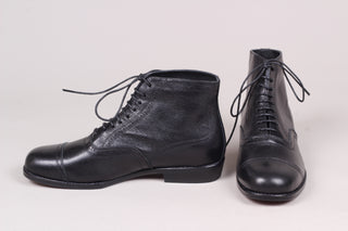 1920 / 1930  style herre ankelstøvle - Sort - Tom