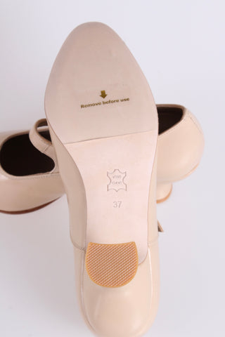 1920'er Mary Jane pumps - Creme- Yvonne