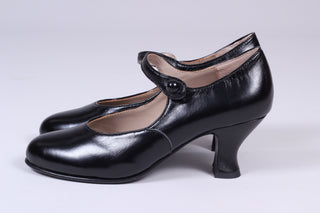 1920'er Mary Jane pumps - Sort - Asta