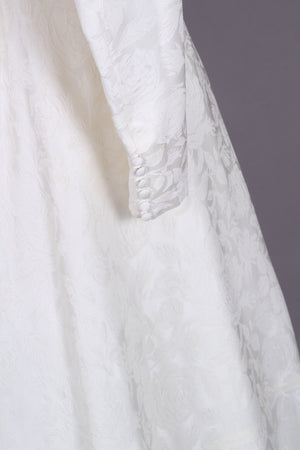 Brudekjole med jakke. 1950. M