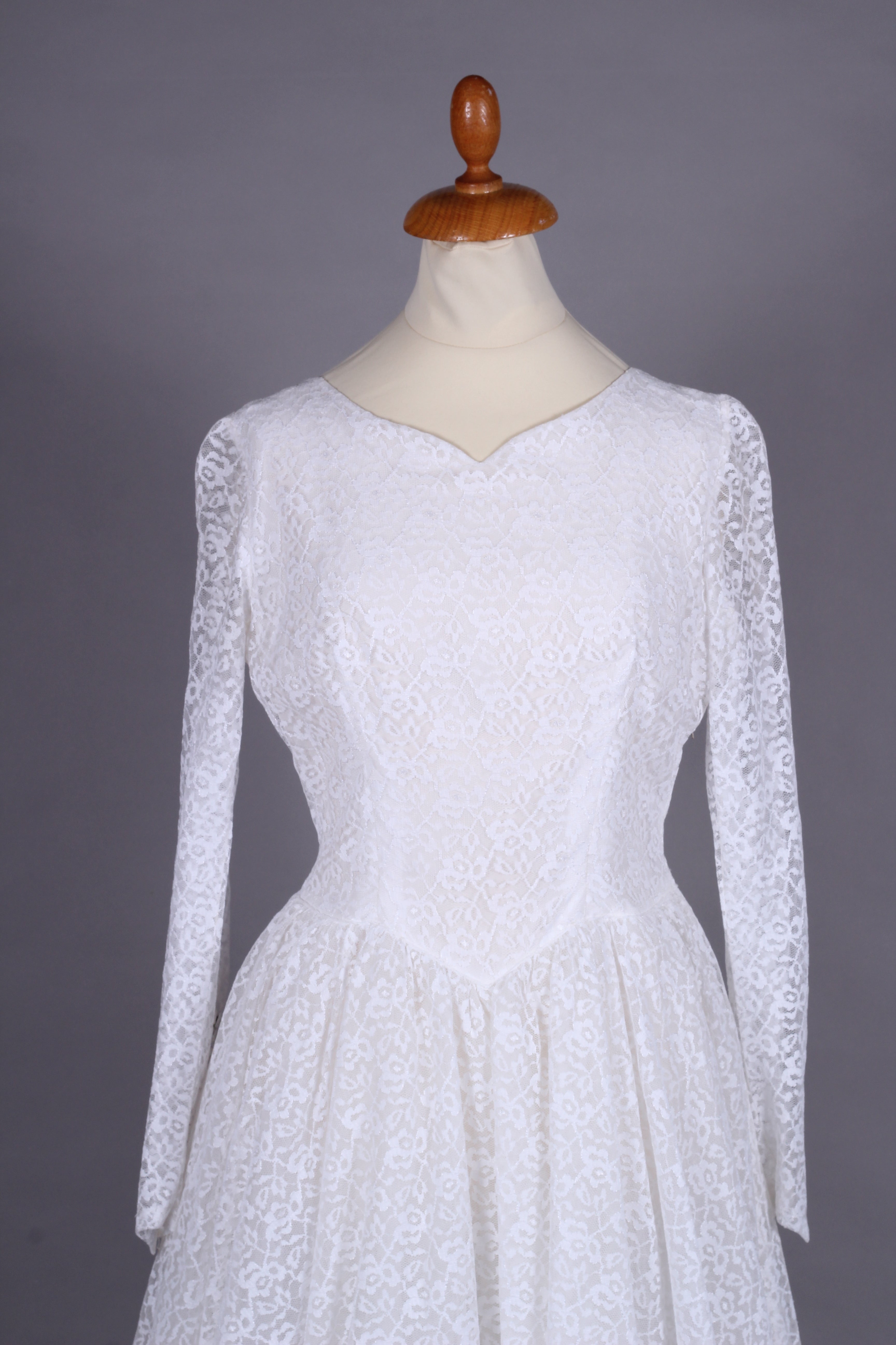 Uforglemmelig overtale Ejendommelige Vintage brudekjole 1960 – Vintage Divine