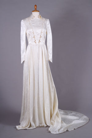 marionet Erklæring nedbrydes Vintage brudekjole 1940 – Vintage Divine