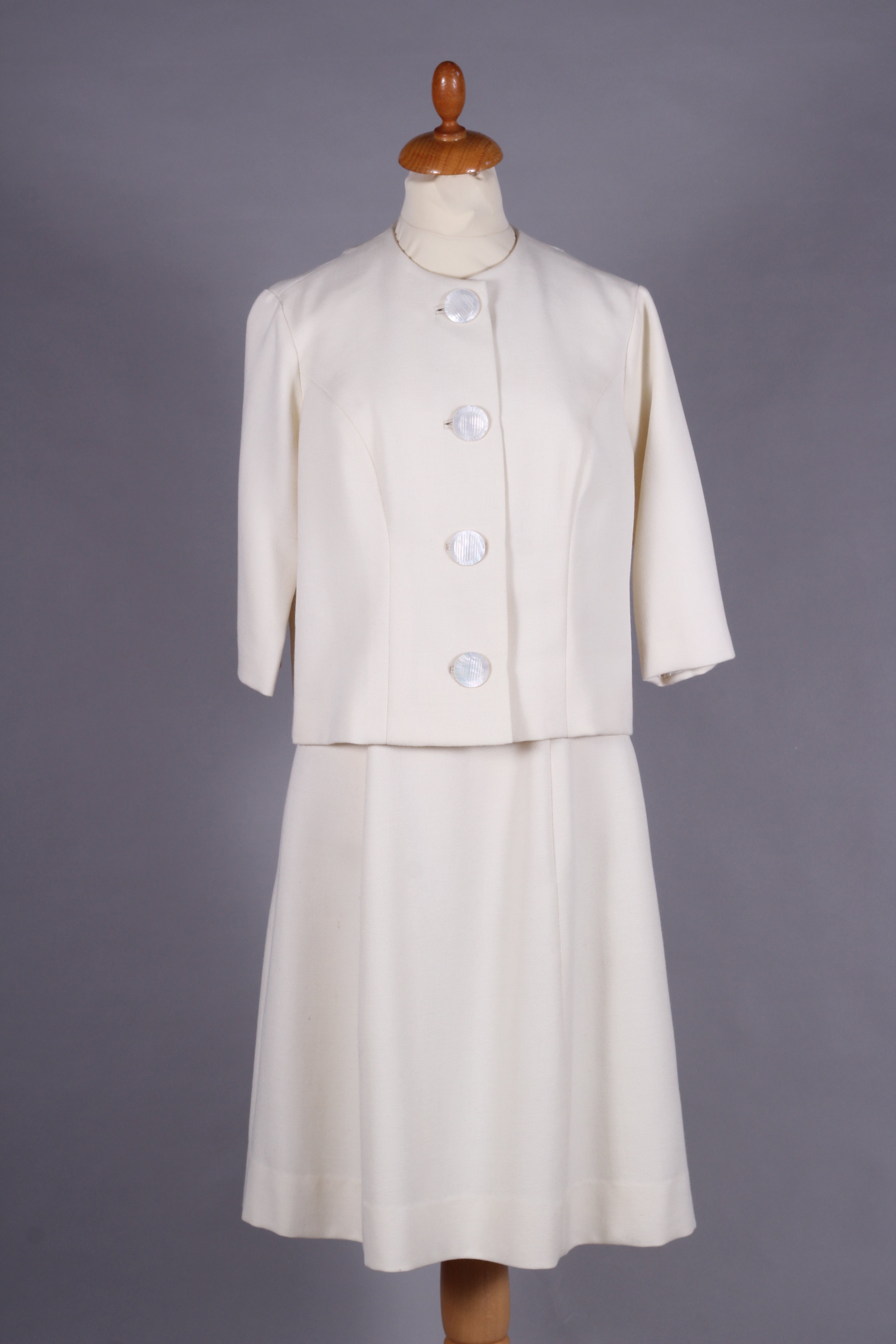 brudekjole med jakke. 1960. – Vintage Divine