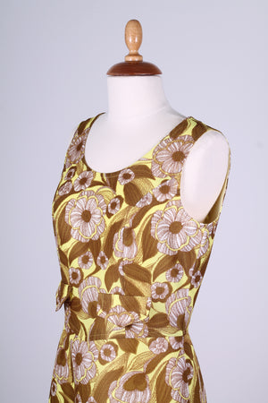 Vintage tøj - Sommerkjole med print 1960. S - Vintage kjoler fra 1960'erne - Vintage Divine - 4