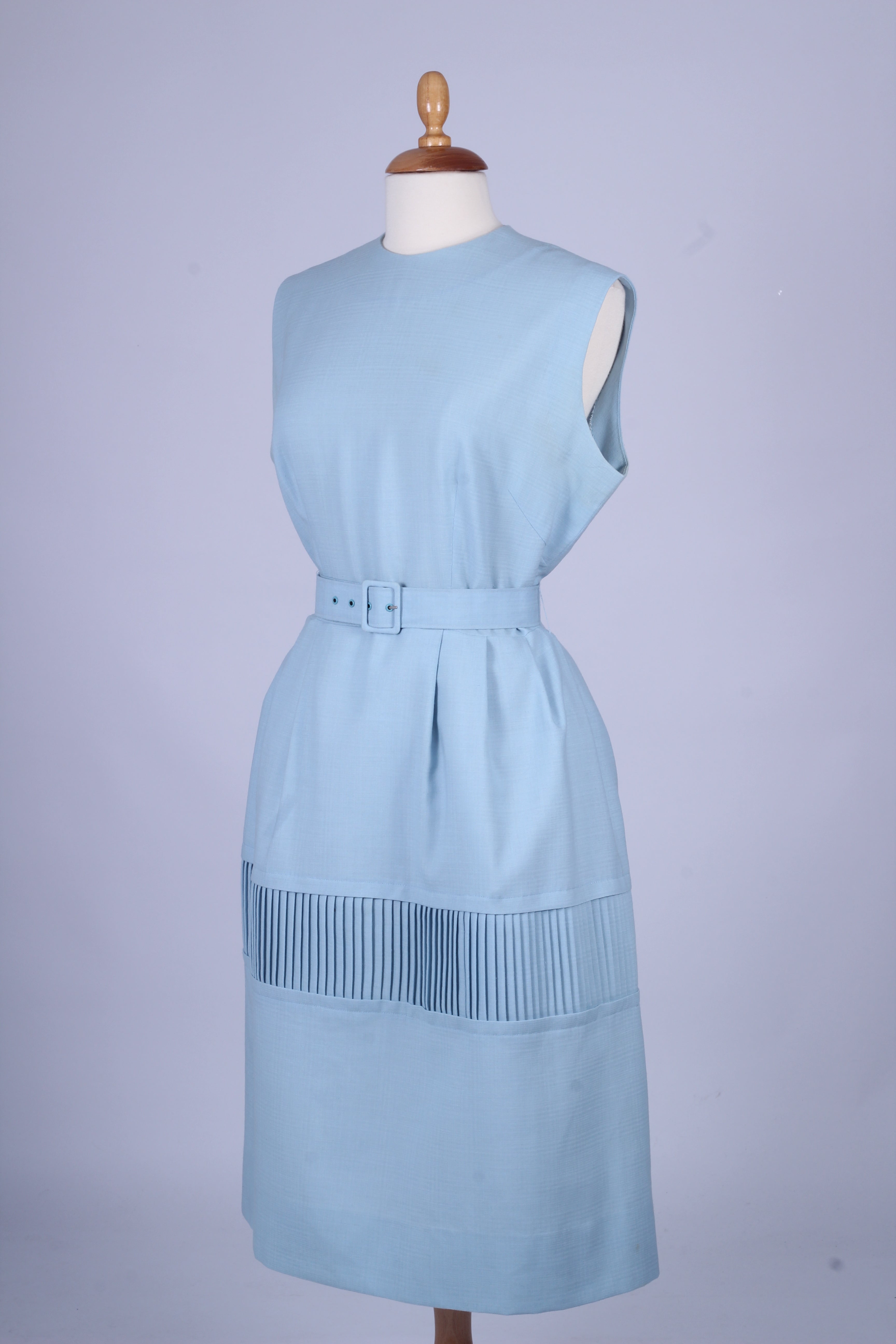 Lyseblå kjole 1960. M- L