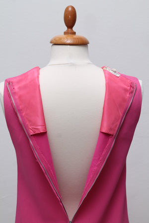 Solgt vintage tøj - Pink kjole 1960. M-L - Solgt - Vintage Divine - 7