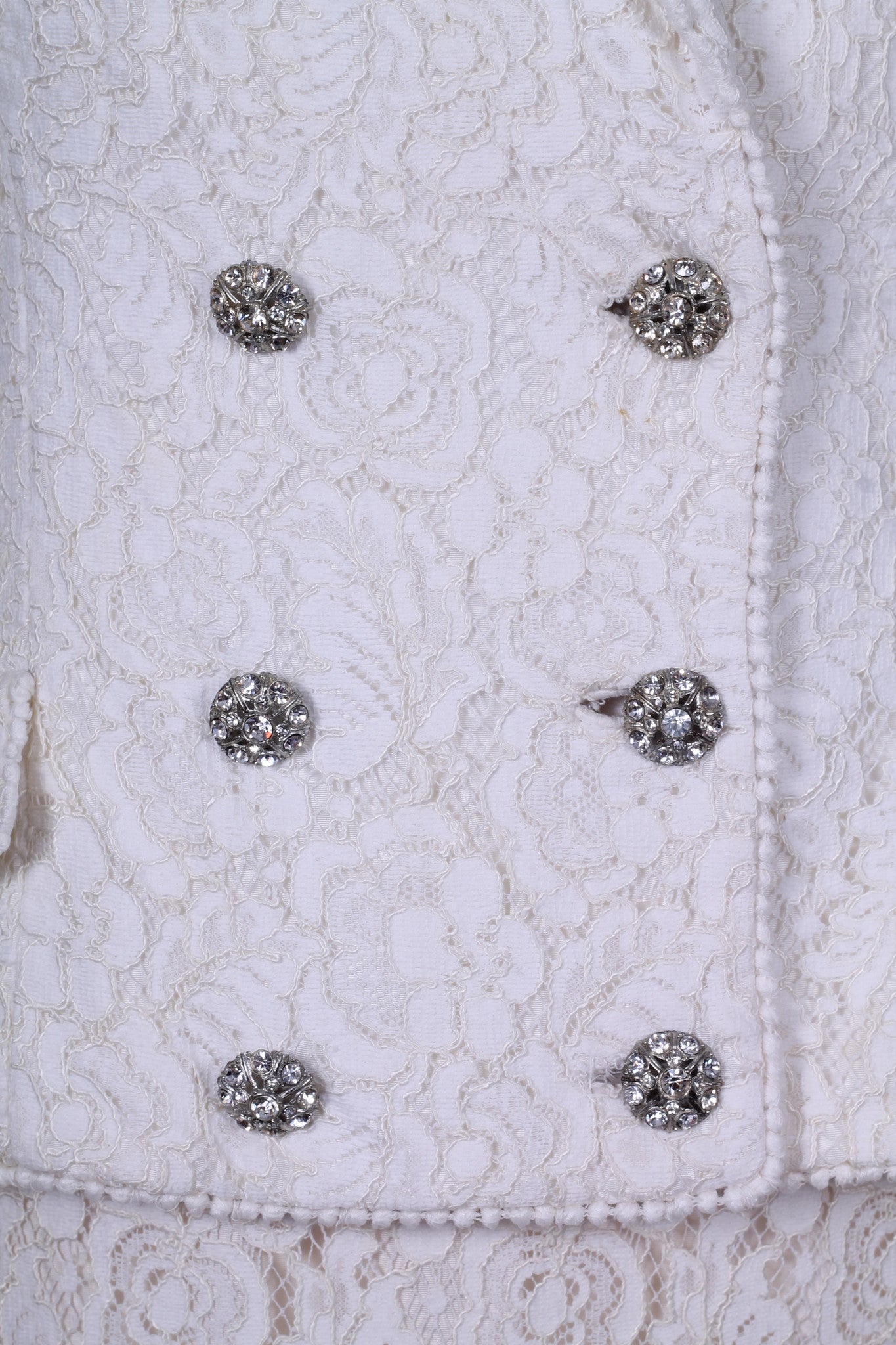 Blonde brudekjole med jakke, Al Baskin, California Room, 1960. S