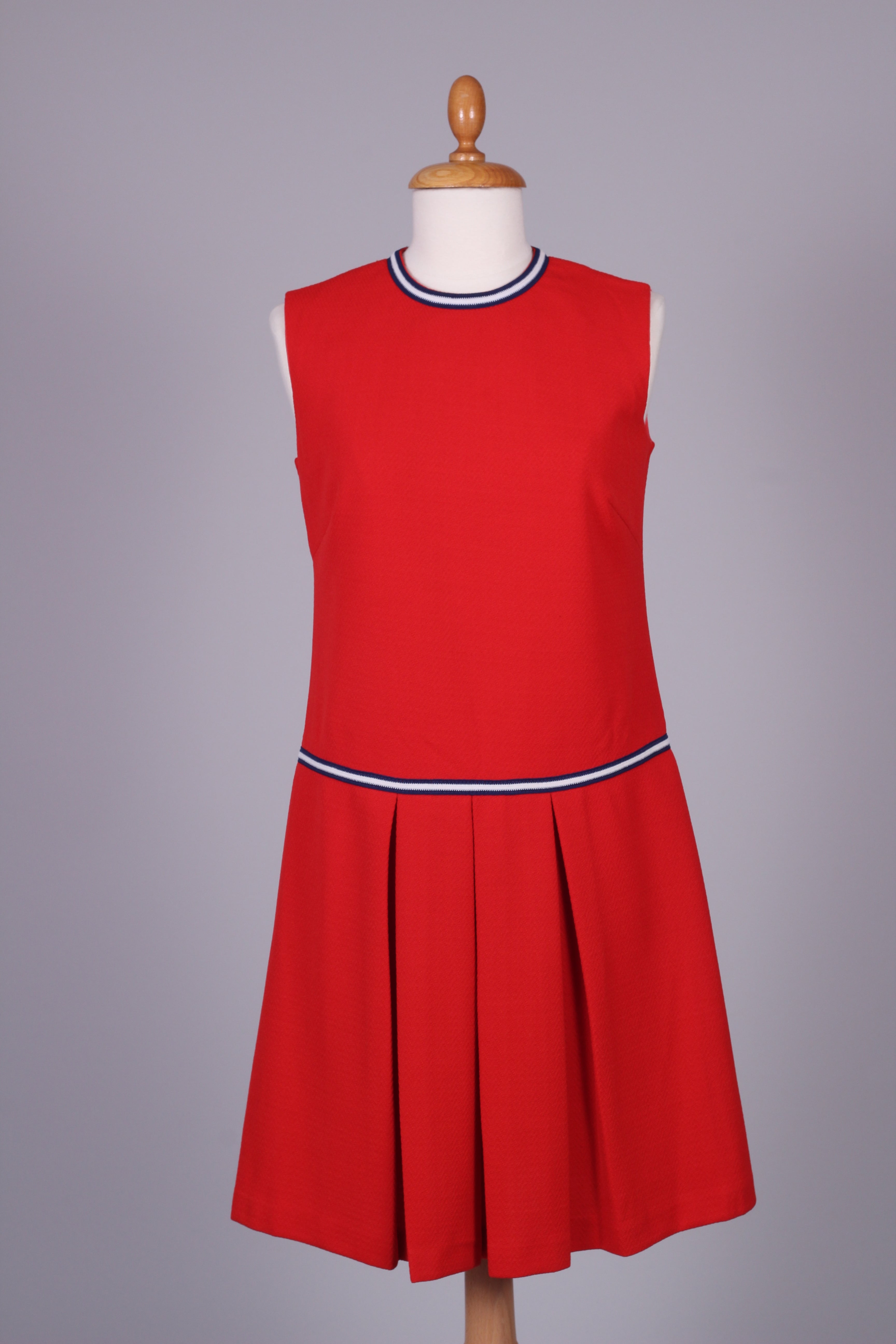 Rød kjole 1960. S