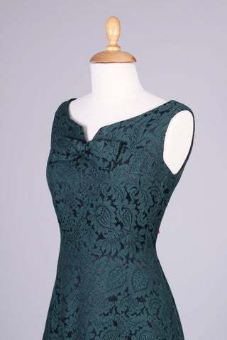 Brokade cocktailkjole 1960. S
