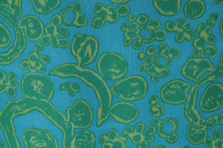 Solgt vintage tøj - Mønstret sommerkjole 1960. L-XL - Solgt - Vintage Divine - 5
