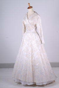 Vintage tøj - Smuk brudekjole 1958, S - Vintage kjoler fra 1950'erne - Vintage Divine - 1