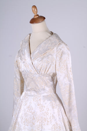 Vintage tøj - Smuk brudekjole 1958, S - Vintage kjoler fra 1950'erne - Vintage Divine - 5