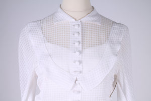 Vintage tøj - Brudekjole 1953. XS - Vintage kjoler fra 1950'erne - Vintage Divine - 8