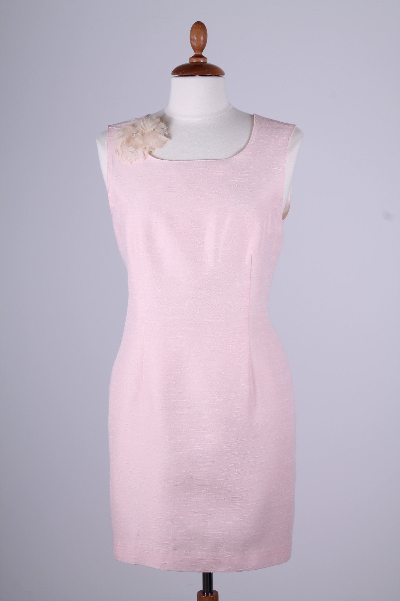 Solgt vintage tøj - Sart rosa cocktailkjole 1960. M - Solgt - Vintage Divine - 1