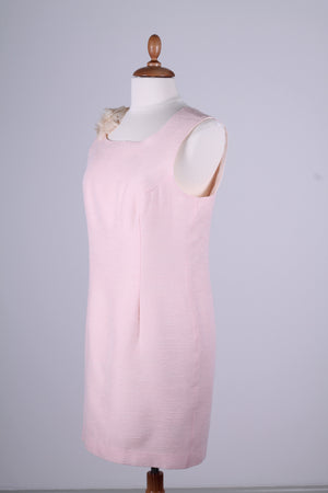 Solgt vintage tøj - Sart rosa cocktailkjole 1960. M - Solgt - Vintage Divine - 2