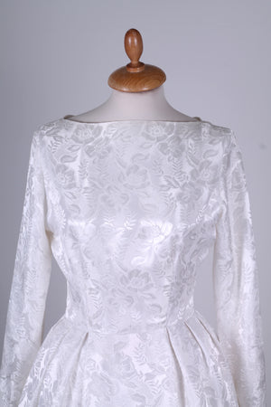 Vintage tøj - Brudekjole 1960. S - Vintage kjoler fra 1960'erne - Vintage Divine - 5