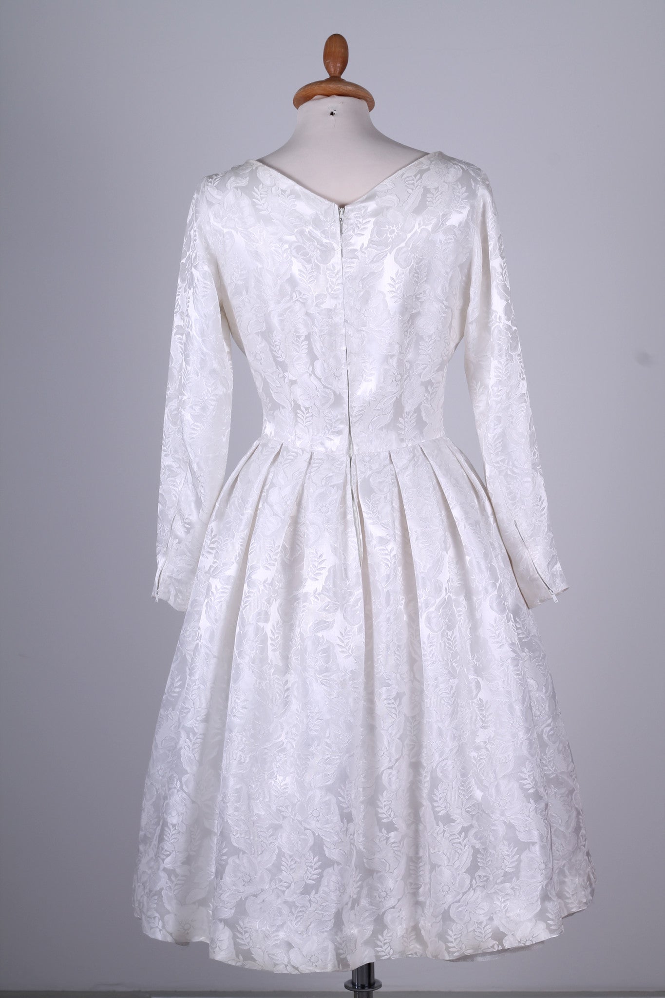 Vintage tøj - Brudekjole 1960. S - Vintage kjoler fra 1960'erne - Vintage Divine - 3