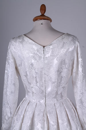 Vintage tøj - Brudekjole 1960. S - Vintage kjoler fra 1960'erne - Vintage Divine - 6